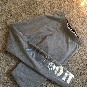 Grey Nike leggings lightly worn